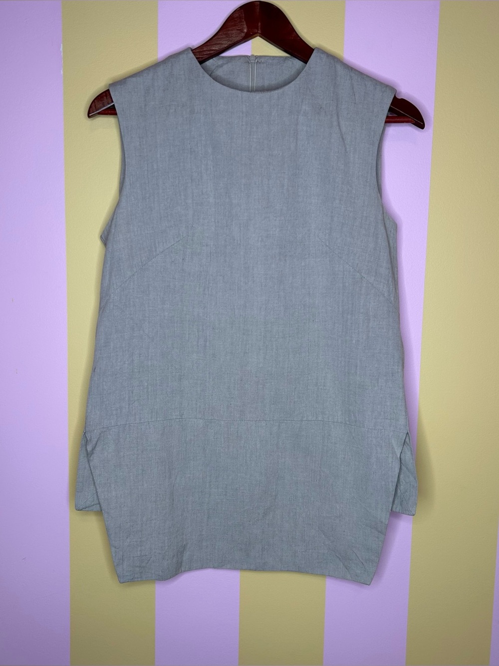 Sleeveless Linen Tunic